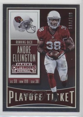 2015 Panini Contenders Playoff Ticket 119/199 Andre Ellington #14 0o9