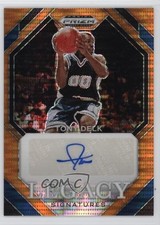2024 Prizm Draft Picks Legacy Signatures Orange Pulsar 11/49 Tony Delk Auto 0j9t