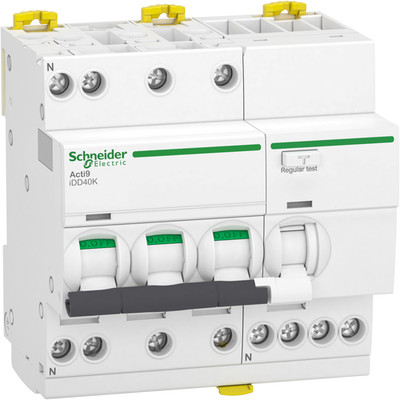 Schneider Electric A9DK1716 iDD40K 3PN 16A 30mA C AC 4,5kA