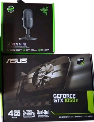 Razer  Microphone, and ASUS Graphics Card Bundle. COMBO SET