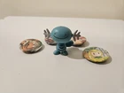 Pokémon Wooper TOMY CGTSJ POKEMON ACTION FIGURE TOY 2" Vintage! Nintendo