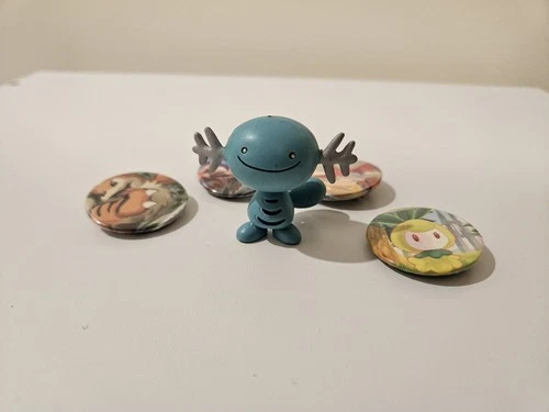 Pokémon Wooper TOMY CGTSJ POKEMON ACTION FIGURE TOY 2" Vintage! Nintendo