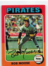 1975 Topps #536 Bob Moose - Pittsburgh Pirates NM-MT OR BETTER