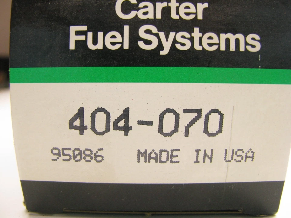 Regulador de presión de combustible Carter 404-070 - 1986-1989 TOYOTA CELICA GTS 2,0 L Foto 4 de 4