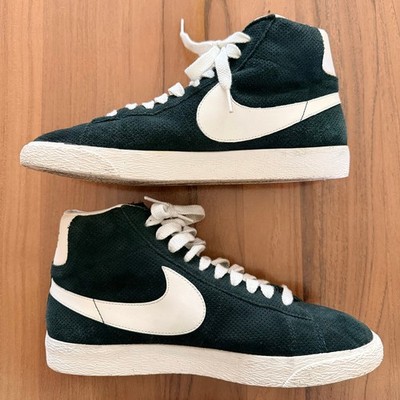 NIKE blazer mid premium vintage suede perfo kaki