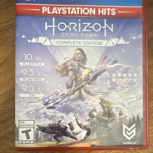 Sony Horizon Zero Dawn Complete Edition Hits PS4 Action Adventure NTSC-U/C