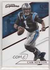 2016 Panini Prime Signatures Prime Proof Red 88/149 Cam Newton #194 zk7
