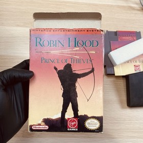 Robin Hood Prince Of Thieves NES Nintendo USA Americano BOXATO Gioco Funzionante