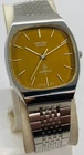 Vintage Seiko Emblem Brown Dial 4120-5000 Men's Quartz Watch