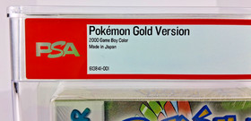 Pokemon Gold for Game Boy Color Factory Sealed & Graded New Authentic PSA 9.6 A+
