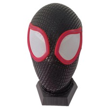 Miles Morales Spider-Man Hood Cosplay Across The Spider-Verse Mask Halloween HOT