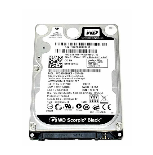 15 X - HDD 160GB SATA 2,5" 2,5 ZOLL 9,5MM FESTPLATTE HDD FUNKTIONSFÄHIG /LAPTOP-PC-PS