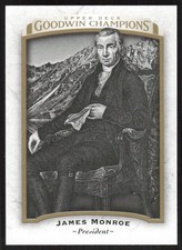 2017 Upper Deck Goodwin Champions James Monroe #5