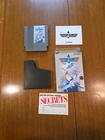 Top Gun Nintendo NES Complete in Box CIB With Insert. Works.