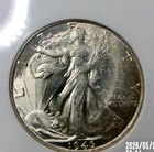 1946 D SILVER WALKING LIBERTY HALF DOLLAR NGC MS64