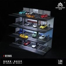 1:64 Scale Diorama Multi-storey Garage Model ...