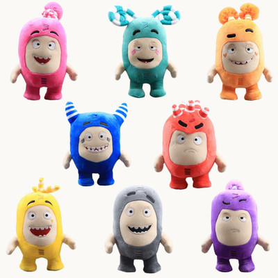 Oddbods Plüschtier 7 Zoll niedliche Stoffpuppe Animationsserie Figur weiches Plüschtier