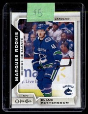 2018-19 Upper Deck O-Pee-Chee Updates Elias Pettersson Rookie Vancouver Canucks
