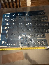 Huge Lot Of Fiskars 29 Pieces Shape Templates 11 x4 Each