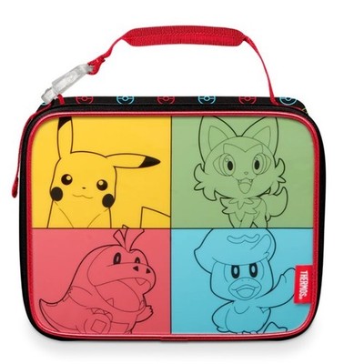 Soft Pokémon Insulated Lunch Bag Kids Red Handle (No PVC) - Brand New With Tags!