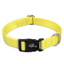 Hyhug Pets Solid Color Classic Regular Heavy Duty Basic Collar for Medium Bre...