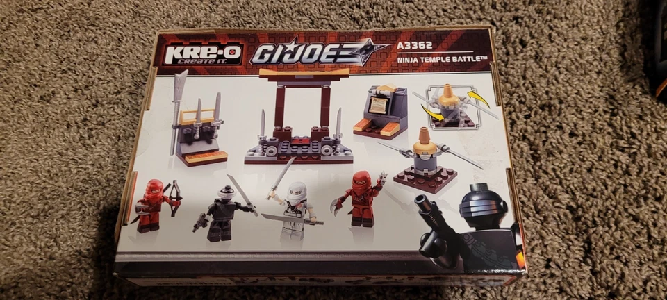 KRE-O KREO NINJA TEMPLE BATTLE A3362 NUEVO sellado sin usar, en caja Foto 2 de 4