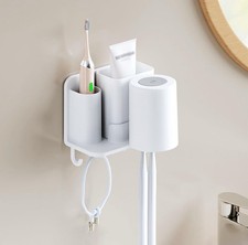 Multifunctional Toothbrush Holder Cup Razor Holder