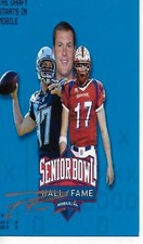 2022 SENIOR BOWL NC STATE PHILIP RIVERS LOS ANGELES CHARGERS / COLTS AUTO