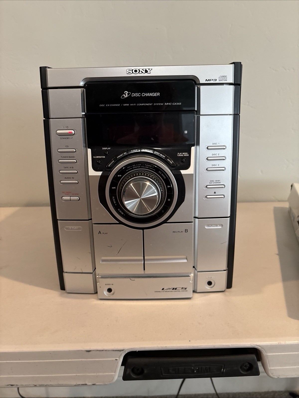 ラジオ・コンポ SONY MD/CD Changer Control WX-C50 希少【ジャンク品