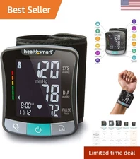 Clinically Accurate Wrist Blood Pressure Monitor - Irregular Heartbeat Detection