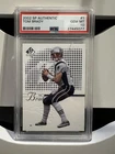 Tom Brady 2002 Upper Deck SP Authentic #1 PSA GEM MINT 10