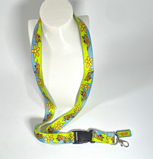 Scooby-Doo Mystery Machine Fabric Lanyard Keychain Quick Release Carabiner