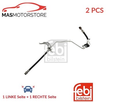 BREMSSCHLAUCH BREMSLEITUNG PAAR HINTEN FEBI BILSTEIN 171972 2PCS P NEU
