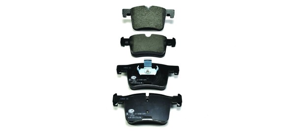 Vorderachse Hella 8DB 355 015-781 Bremsbelagsatz, Scheibenbremse FüR BMW-image