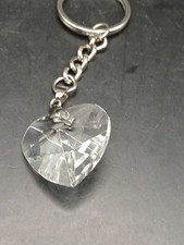 Crystal Heart Keychain