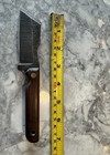 Custom Dylan Grace Dgbladeco Knife. Chisel Tipped Tanto With Custom Sheath — photo 1