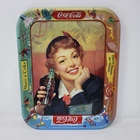 Vintage 1950s Coca-Cola Metal Serving Tray  Thirst Knows No Season - Have A Coke
