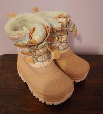 Snow Boots Fur Lined Member's Mark Girls Pink 9/10