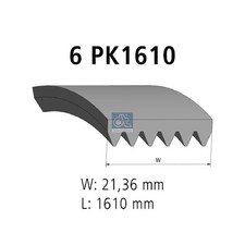 Keilrippenriemen für VW Passat B6 3C2 3C5 B7 362 365 CC 357 Touareg 7P5 | 26203