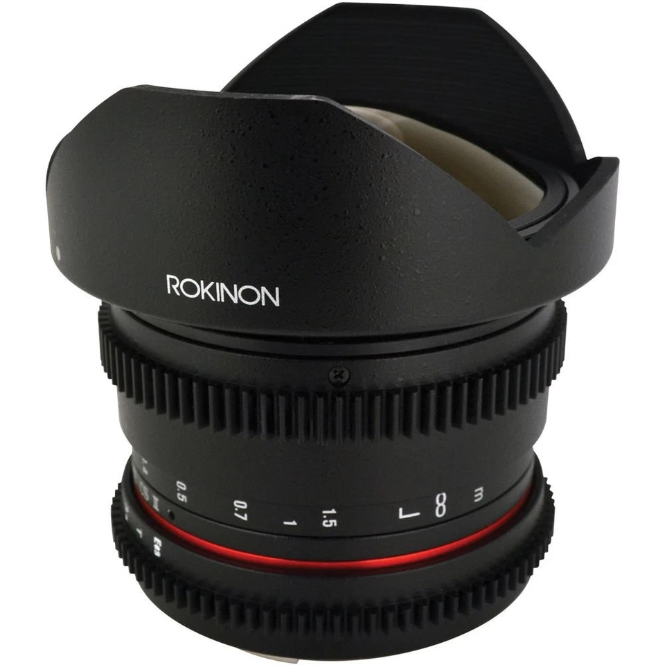 ROKINON 8MM T/3.8 CINE HD Sony inchE inch + Deluxe Lens Cleaning Kit - Image 3 of 4