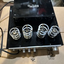 Rockville BluTube LED 70w Bluetooth Tube Amplifier/Home Stereo Receiver in Black