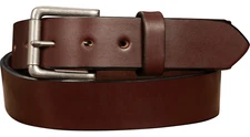 Brown Smooth Edge Bullhide Dress or Casual Belt Quality USA Handcrafted