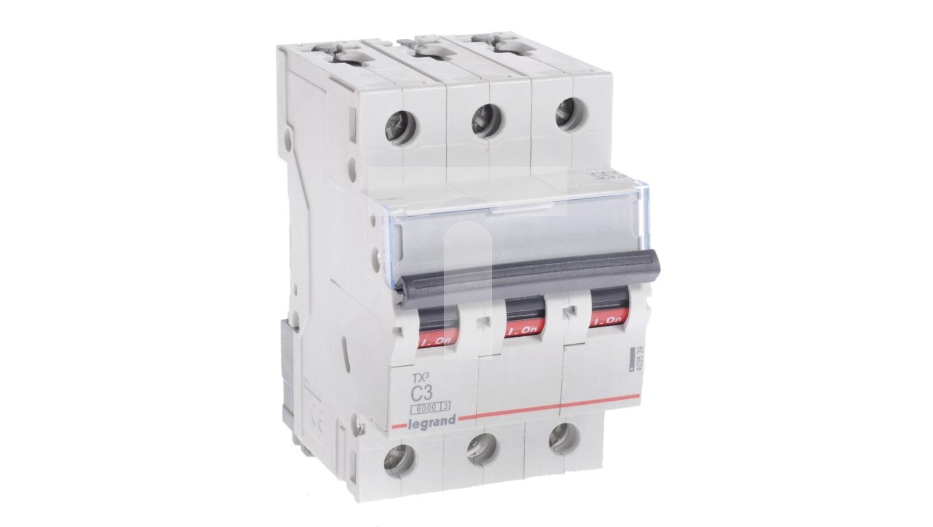 Circuit breaker 3P C 3A 6kA AC S303 TX3 403539 /T2UK