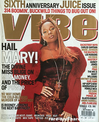 VIBE Magazine September 99 Mary J. Blige Rare Vintage URBAN Music