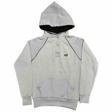 Vintage 70s ADIDAS Hoodie 80s Hooded Sweatshirt Size Small I4