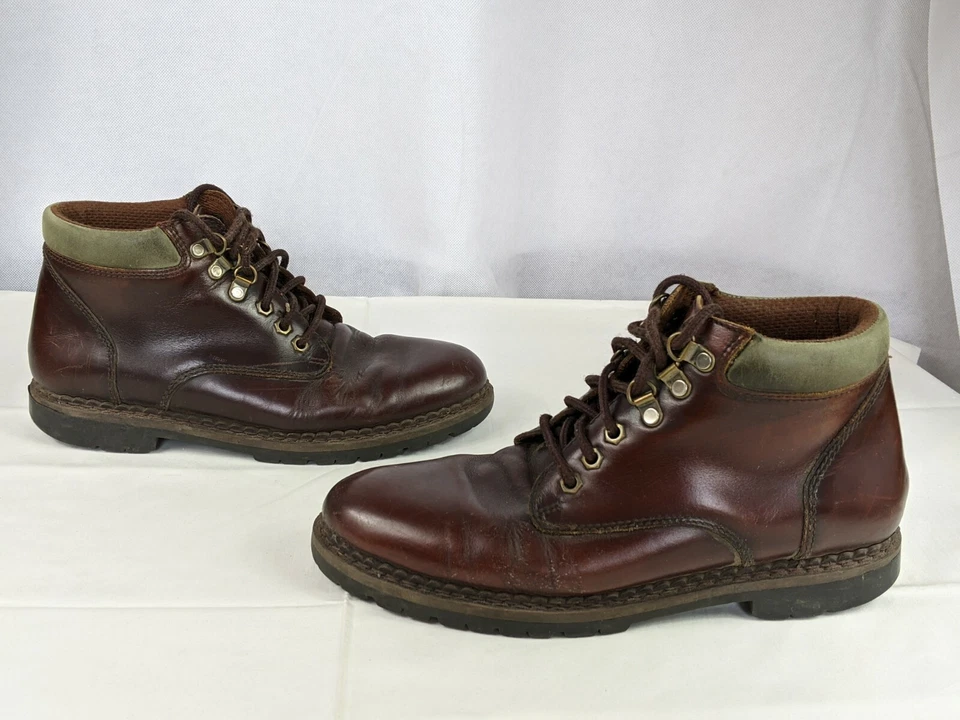 Stacy Adams Exterior Marrón Senderismo Trail Botas Zapatos Talla 41 Tobillo Prop Foto 3 de 4