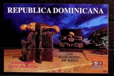 DOMINICAN REP. Sc 1506 NH SOUVENIR SHEET OF 2011 - LIBERTY DAY