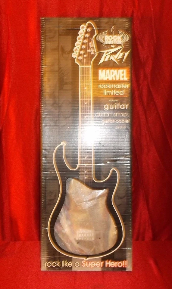 HOLOGRAMA DE GUITARRA FIRMADA POR STAN LEE SPIDER-MAN MARVEL PEAVEY ROCKMASTER CERTIFICADO DE AUTENTICIDAD NUEVO Foto 3 de 4