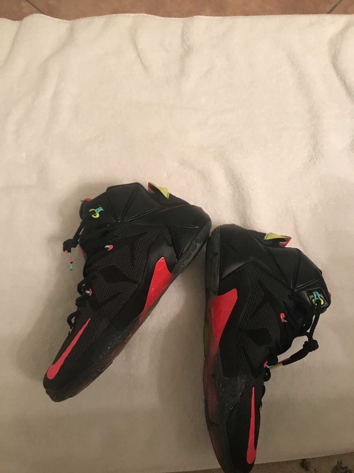Nike LeBron 11 Black Black ;Nike LeBron 11 Black Black size 12; perfect condition c618ec Nike LeBron 11 Black Black ;Nike LeBron 11 Black Black size 12; perfect condition c618ec