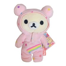 NEW San-X Korilakkuma Happy Rainbow Plush Doll 2010 Rilakkuma Kawaii